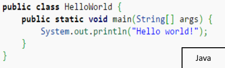 java